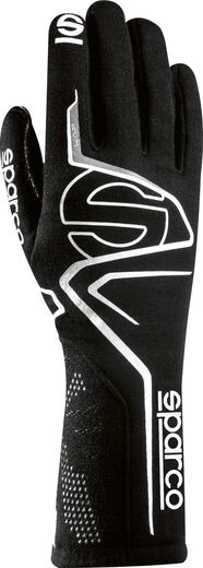 SPARCO LAP (FIA) -ajohanskat, musta/valkoinen